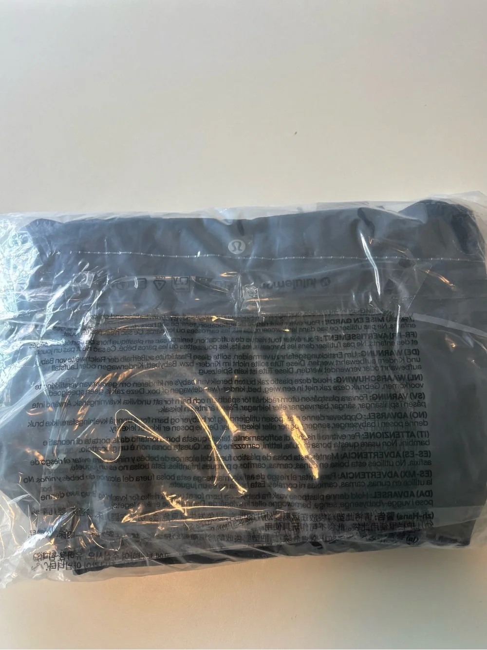 Lululemon Quilty Pleasures Tote Bag Medium 12L Black - NWT